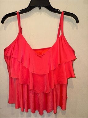 NWT Kenneth Cole reaction Tankini top size XL HCR